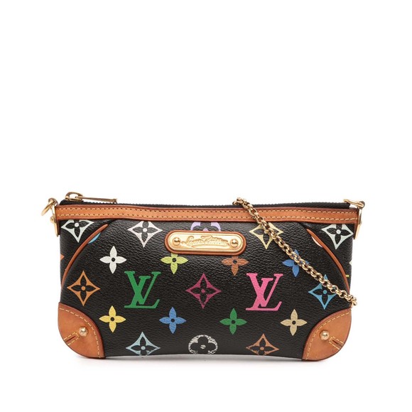 Pre-Loved Louis Vuitton Monogram Multicolore Milla Pochette MM - Picture 1 of 10